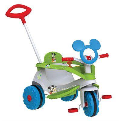 Triciclo Velobaby Disney Mickey 3106 Bandeirante Menor preço em Triciclo Velobaby Disney Mickey 3106 Bandeirante