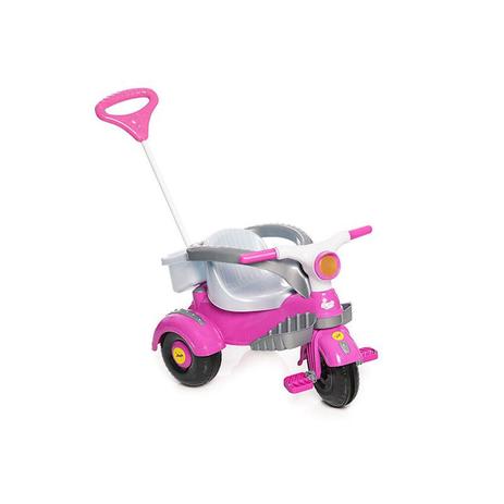 Triciclo Velocita Classic Rosa 994 Calesita Menor preço em Triciclo Velocita Classic Rosa 994 Calesita