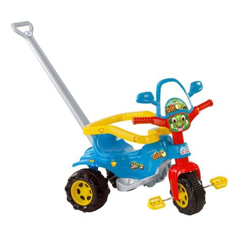 Triciclo velotrol infantil tico tico dino azul - Magic Toys é ruim? Triciclo velotrol infantil tico tico dino azul - Magic Toys é boa?