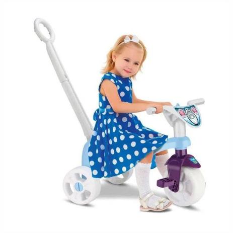 Triciclo Velotrol Tchuco Princesa Snow Motoca Velocípede - Samba Toys Menor preço em Triciclo Velotrol Tchuco Princesa Snow Motoca Velocípede - Samba Toys