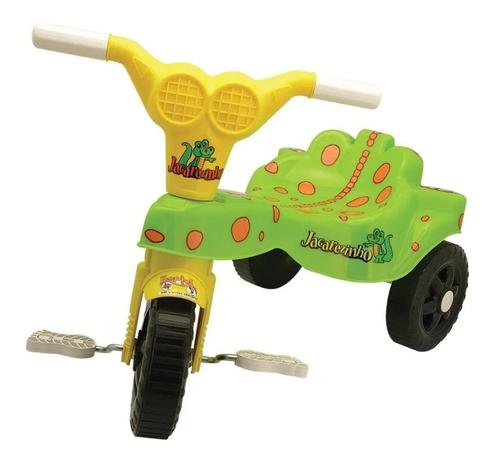 Triciclo Velotrol Tico Tico Jacarézinho Verde C/ Empurrador - KEPLER Menor preço em Triciclo Velotrol Tico Tico Jacarézinho Verde C/ Empurrador - KEPLER