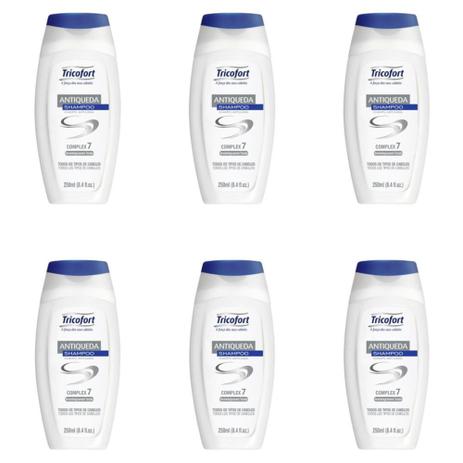 Tricofort Antiqueda Shampoo 250ml (Kit C/06) Menor preço em Tricofort Antiqueda Shampoo 250ml (Kit C/06)