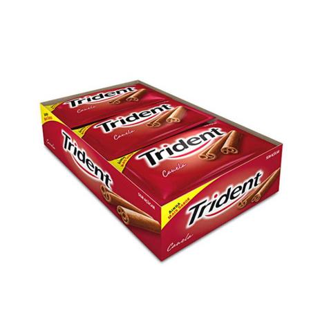 Trident Canela Chiclete Caixa C/21 Menor preço em Trident Canela Chiclete Caixa C/21
