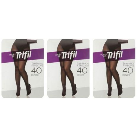 Trifil Europeu Meia Calça Preta G (Kit C/03) Menor preço em Trifil Europeu Meia Calça Preta G (Kit C/03)