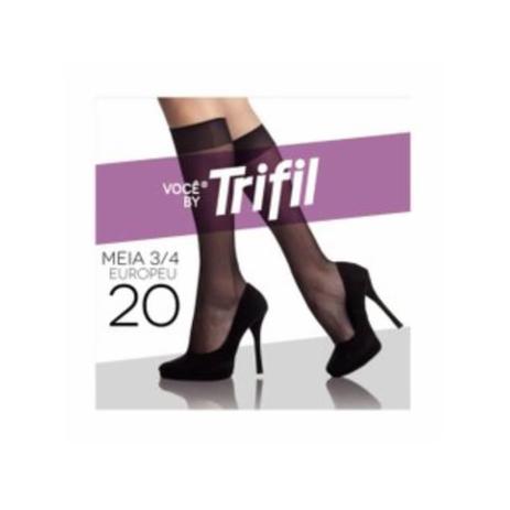 Trifil Meia 3/6 Preta Tamanho U Menor preço em Trifil Meia 3/6 Preta Tamanho U