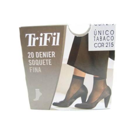 Trifil Meia Soquete Tabaco Tamanho U Menor preço em Trifil Meia Soquete Tabaco Tamanho U