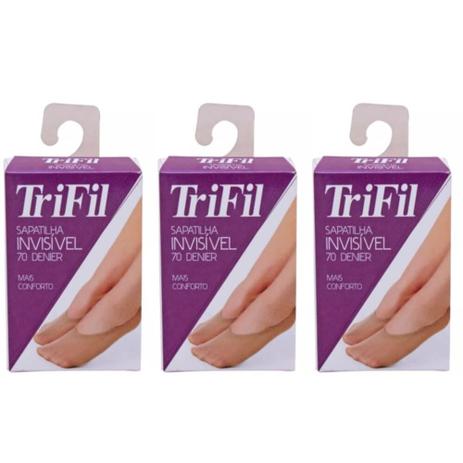 Trifil Sapatilha Invisível Tamanho U C/1 Par (Kit C/03) Menor preço em Trifil Sapatilha Invisível Tamanho U C/1 Par (Kit C/03)