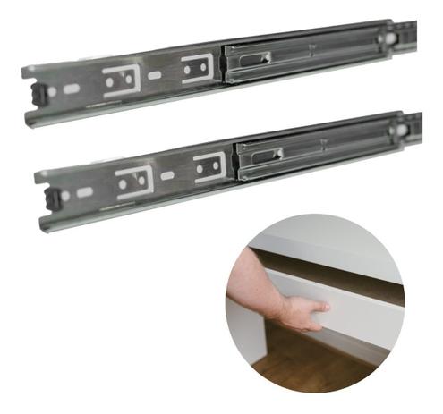 Trilho para gaveta de correr 35cm corrediça telescópica 1 Par - Ferragens para Moveis SP Menor preço em Trilho para gaveta de correr 35cm corrediça telescópica 1 Par - Ferragens para Moveis SP