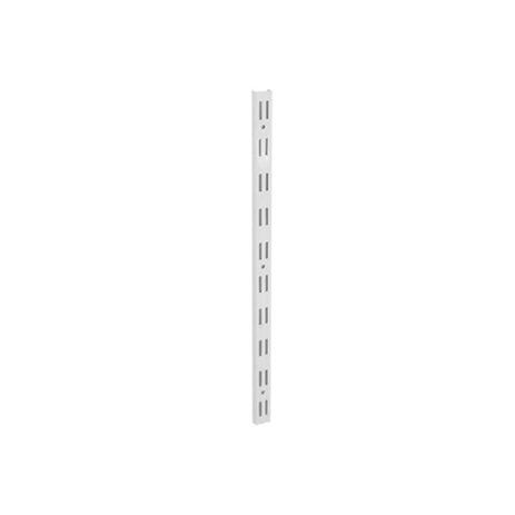 Trilho Simples em Aço para Prateleira 100cm Branco - Multivisão Menor preço em Trilho Simples em Aço para Prateleira 100cm Branco - Multivisão