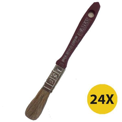 Trincha Pincel Verniz E Stain Atlas 1/2 Polegada 355 24 Unidades Menor preço em Trincha Pincel Verniz E Stain Atlas 1/2 Polegada 355 24 Unidades