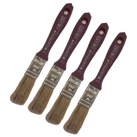 Trincha Pincel Verniz E Stain Atlas 3/4 Polegada 355 4 Unidades Menor preço em Trincha Pincel Verniz E Stain Atlas 3/4 Polegada 355 4 Unidades