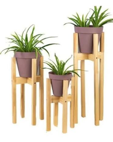 Trio de suporte para plantas - MadeirapiaRJ é boa?