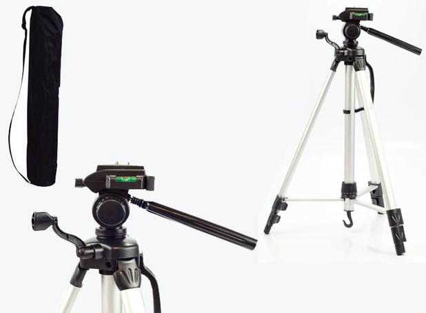 Tripe de Metal para Cameras Fotograficas Suporte com Bolsa Altura Maxima 1.40 Metros MTG-102 Tomate é boa?