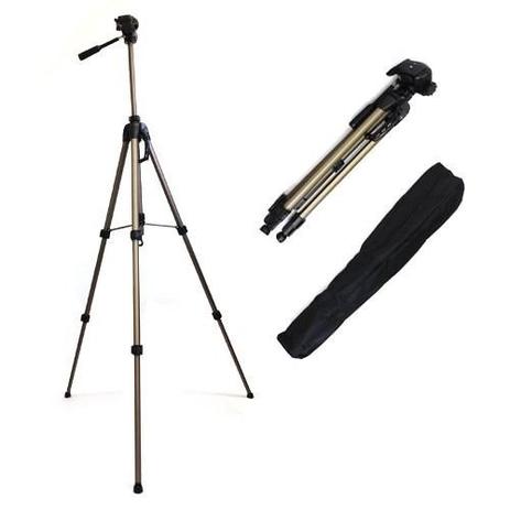 Tripé Fotográfico com Engate Rápido e Bolsa WT3750 até 1.60mt suporta 3,5kg. - Weifeng Menor preço em Tripé Fotográfico com Engate Rápido e Bolsa WT3750 até 1.60mt suporta 3,5kg. - Weifeng