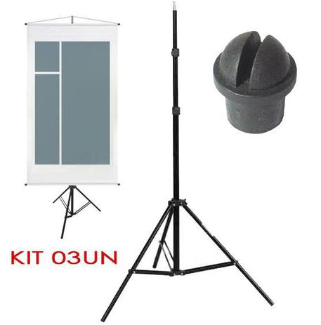 Tripé Porta Banner - LS04 - 2,00m kIT 03 Unidades - Leadwin Menor preço em Tripé Porta Banner - LS04 - 2,00m kIT 03 Unidades - Leadwin