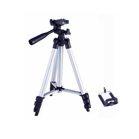 Tripé Universal Telescópico Para Câmera E Celular 1,02 M - Horizonte Menor preço em Tripé Universal Telescópico Para Câmera E Celular 1,02 M - Horizonte