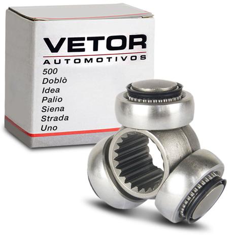 Trizeta do Semi Eixo Fiat 500 Novo Uno Doblo Strada Idea Palio Siena 21 Dentes Elo 32mm Vetor VT9047 Menor preço em Trizeta do Semi Eixo Fiat 500 Novo Uno Doblo Strada Idea Palio Siena 21 Dentes Elo 32mm Vetor VT9047
