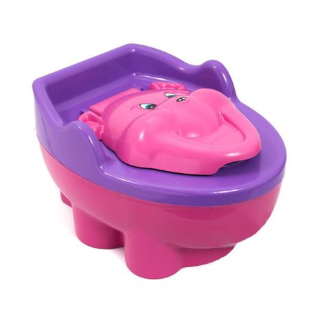 Troninho Infantil Musical 2 Em 1 Urso Rosa - Maximus baby Menor preço em Troninho Infantil Musical 2 Em 1 Urso Rosa - Maximus baby