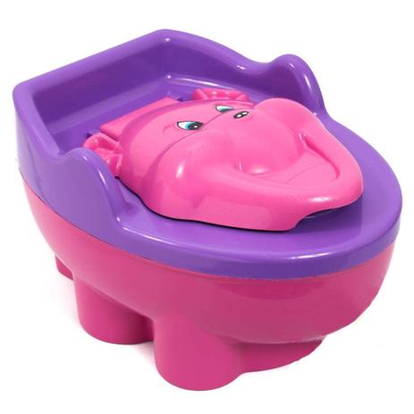 Troninho infantil penico musical 2 em 1 Urso rosa menina - Click urbano Menor preço em Troninho infantil penico musical 2 em 1 Urso rosa menina - Click urbano