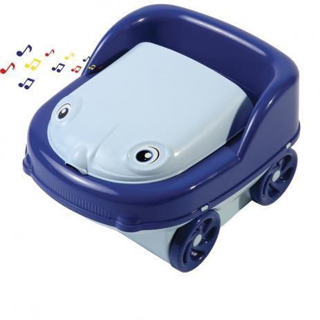 Troninho Musical Com Redutor Pit Stop 2 Em 1 Azul - Styll Baby Menor preço em Troninho Musical Com Redutor Pit Stop 2 Em 1 Azul - Styll Baby