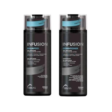 Truss Infusion Shampoo e Condicionador - 2x300ml - Truss professional Menor preço em Truss Infusion Shampoo e Condicionador - 2x300ml - Truss professional