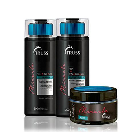 Truss miracle kit shampoo, condicionador e máscara 300ml é boa?