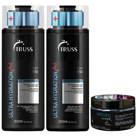 Truss Ultra Hidratante Plus Sh + Cond. + Specific Mask Menor preço em Truss Ultra Hidratante Plus Sh + Cond. + Specific Mask