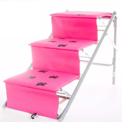 Tubline Escada Para Cães Cachorro Dobravel Rampa Pet Menor preço em Tubline Escada Para Cães Cachorro Dobravel Rampa Pet