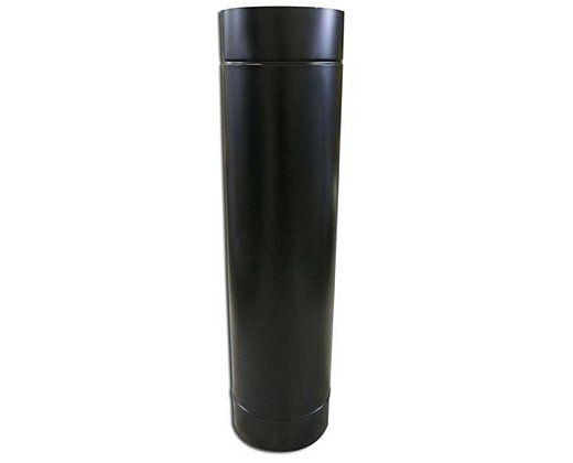 Tubo Duto Galvanizado Preto para Churrasqueira Gourmet Coifa 1 Metro x 250mm / 9” - Makeer Menor preço em Tubo Duto Galvanizado Preto para Churrasqueira Gourmet Coifa 1 Metro x 250mm / 9” - Makeer
