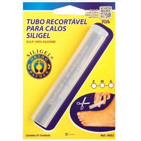 Tubo Recortável Para Calos Siligel - Tam P - Ortho Pauher - Cód: Op 4003-p Menor preço em Tubo Recortável Para Calos Siligel - Tam P - Ortho Pauher - Cód: Op 4003-p