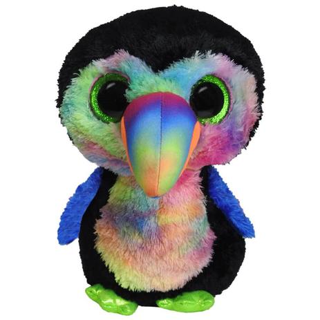 Tucano de Pelúcia TY Beanie Boos Beaks 22cm - Dtc Menor preço em Tucano de Pelúcia TY Beanie Boos Beaks 22cm - Dtc