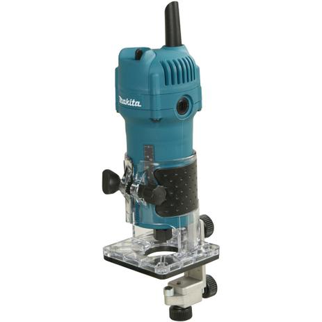 Tupia de Laminação 530W c/ Base Articulada 3709 220V - MAKITA Menor preço em Tupia de Laminação 530W c/ Base Articulada 3709 220V - MAKITA