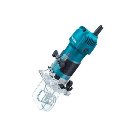 Tupia Manual 1/4” 530w 110v 3710 Azul E Preta - Makita Menor preço em Tupia Manual 1/4” 530w 110v 3710 Azul E Preta - Makita