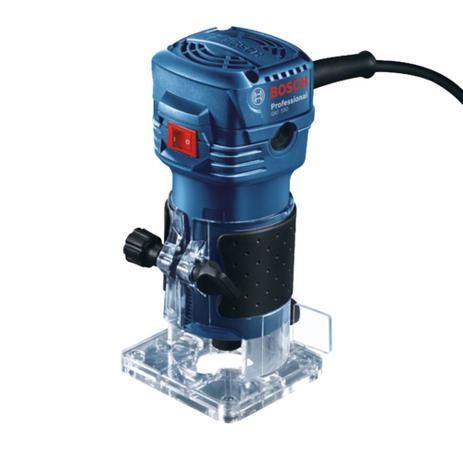 Tupia manual 550 watts para pinça de 6 mm - GKF 550 (220V) - Bosch Menor preço em Tupia manual 550 watts para pinça de 6 mm - GKF 550 (220V) - Bosch