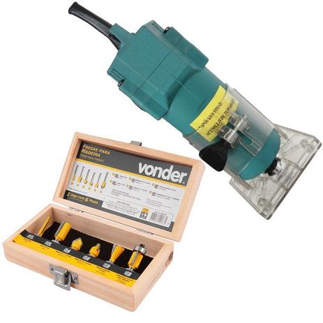 Tupia Manual Laminadora 350W com Jogo de Fresa - SONGHE TOOLS Menor preço em Tupia Manual Laminadora 350W com Jogo de Fresa - SONGHE TOOLS