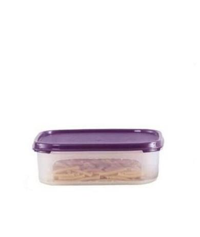 Tupperware modular quadrado 1,2 litros tampa roxa Menor preço em Tupperware modular quadrado 1,2 litros tampa roxa