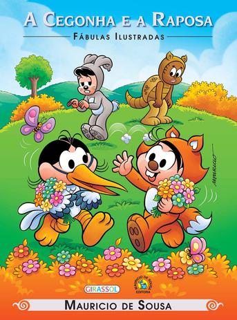 Turma da Mônica - fábulas ilustradas - a cegonha e a raposa Menor preço em Turma da Mônica - fábulas ilustradas - a cegonha e a raposa