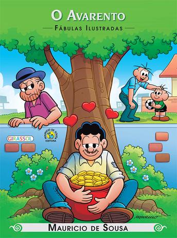 Turma da Mônica - fábulas ilustradas - o avarento Menor preço em Turma da Mônica - fábulas ilustradas - o avarento
