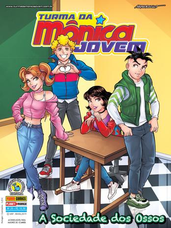 Turma Da Mônica Jovem Ed. 28 (Série 2): A Sociedade Dos Ossos Menor preço em Turma Da Mônica Jovem Ed. 28 (Série 2): A Sociedade Dos Ossos