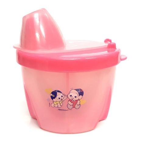 Turma da Mônica porta-leite em pó rosa Kitstar TM121 é ruim? Turma da Mônica porta-leite em pó rosa Kitstar TM121 é boa?