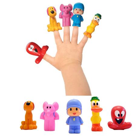 Turma Do Pocoyo Miniaturas Dedoche 5 Peças Bonecos - Cardoso Toys Menor preço em Turma Do Pocoyo Miniaturas Dedoche 5 Peças Bonecos - Cardoso Toys
