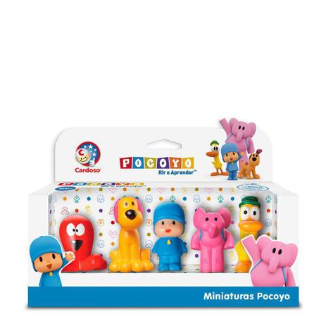 Turma do Pocoyo Miniaturas Dedoche 5 Peças - Cardoso Toys Menor preço em Turma do Pocoyo Miniaturas Dedoche 5 Peças - Cardoso Toys