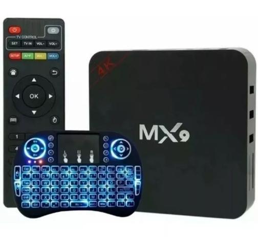 TV Bo-x Mx 9 4K Smart Android 10.1 Ultra Hd com Teclado de Led - America Menor preço em TV Bo-x Mx 9 4K Smart Android 10.1 Ultra Hd com Teclado de Led - America