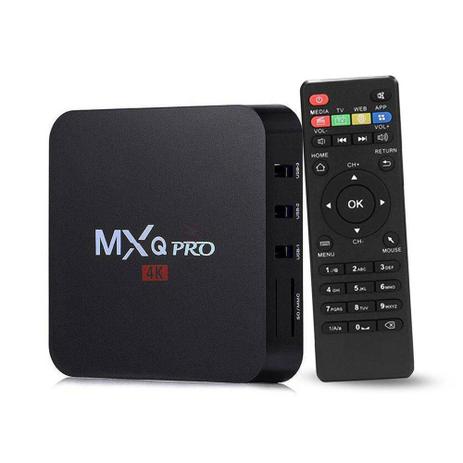 TV Bx MXQ Pro 4K Android Menor preço em TV Bx MXQ Pro 4K Android