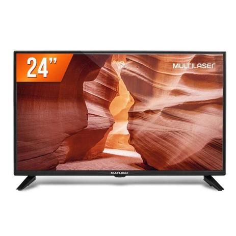 TV DLED 24" Multilaser Conversor Digital 2 HDMI 1 USB TL037 Menor preço em TV DLED 24" Multilaser Conversor Digital 2 HDMI 1 USB TL037