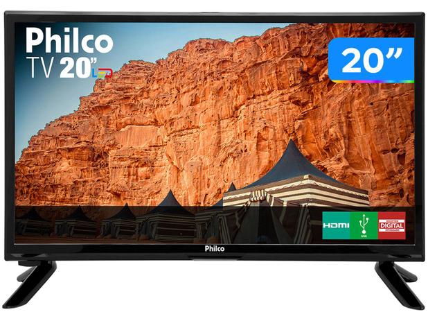 TV LED 20” Philco PH20M91D - Conversor Digital 1 HDMI 1 USB Menor preço em TV LED 20” Philco PH20M91D - Conversor Digital 1 HDMI 1 USB