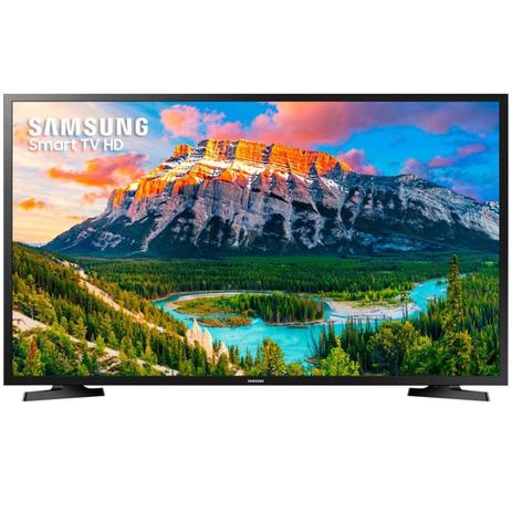 Menor preço em TV LED Samsung 32” 32J4290 HD Smart, 2 HDMI, 1 USB, Modo Filme, Web Browser, Espelhamento de Tela.