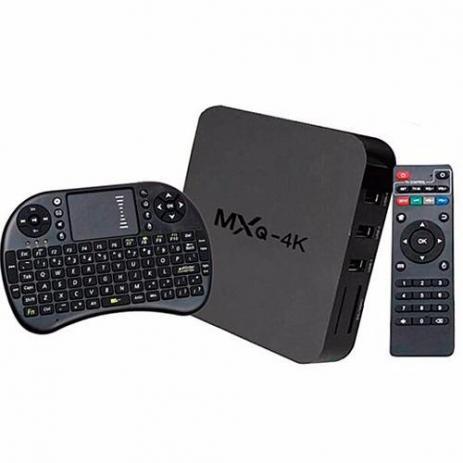 Tv Midia Streaming BX MXQ 4k + Mini Teclado Universal Smart - Tvbox Menor preço em Tv Midia Streaming BX MXQ 4k + Mini Teclado Universal Smart - Tvbox