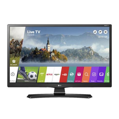 TV Monitor Smart LED 24MT49S-PS 23,6” HD Wi-Fi Preto - LG Menor preço em TV Monitor Smart LED 24MT49S-PS 23,6” HD Wi-Fi Preto - LG