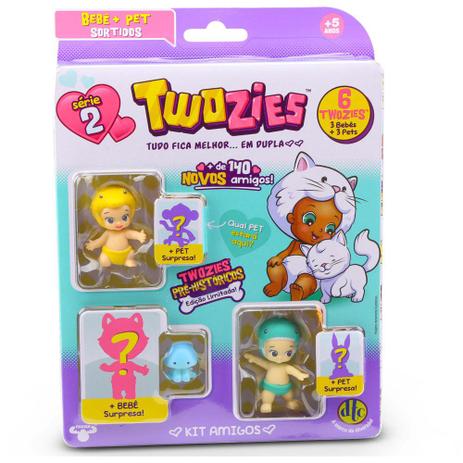 Twozies - Blister com 6 unidades - 4011 - DTC Menor preço em Twozies - Blister com 6 unidades - 4011 - DTC